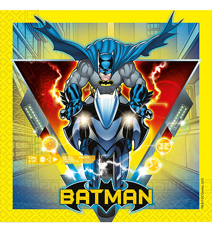 Decorata Party Servietten - 20er-Pack - 33x33 cm - Batman Rogue 