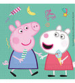 Decorata Party Napkins - 20-pack - 33x33 cm - Peppa Pig Messy
