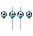 Decorata Party Straws - 4-Pack - Soccer Fans