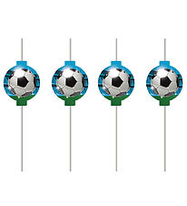 Decorata Party Straws - 4-Pack - Soccer Fans