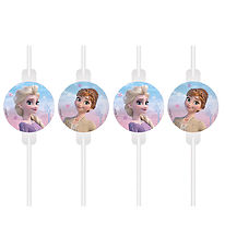 Decorata Party Straws - 4-Pack - Frozen II Wind Spirit