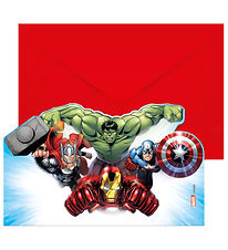 Decorata Party Invitations - 6-Pack - Avengers Infinity Stones