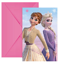 Decorata Party Invitations - 6-Pack - Frozen II Wind Spirit