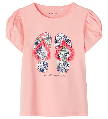Name It T-shirt - NmfPflorida - Peach Bud Name It T-shirt - NmfPflorida - Peach Bud