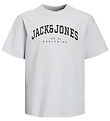 Jack & Jones T-shirt - JjeCaleb - White Jack & Jones T-shirt - JjeCaleb - White