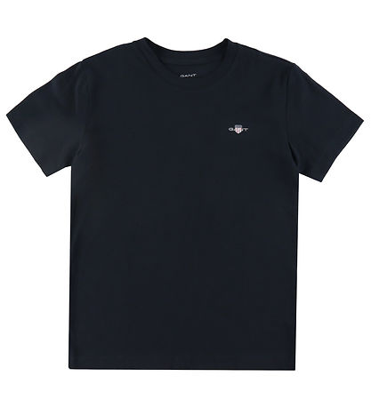 GANT T-shirt - 2-Pack - Black GANT T-shirt - 2-Pack - Black