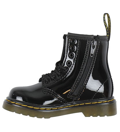 Dr. Martens Boots - 1460 T - Patent Lamper - Black