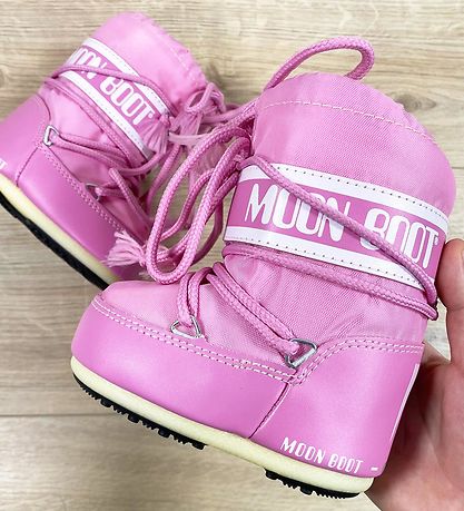 Moon Boot Winter Boots - Mini Icon Nylon - Pink
