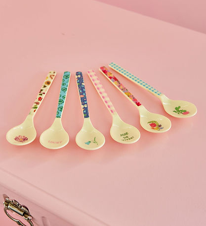 Rice Spoon - Melamine - Tea - Pink/Check It Out