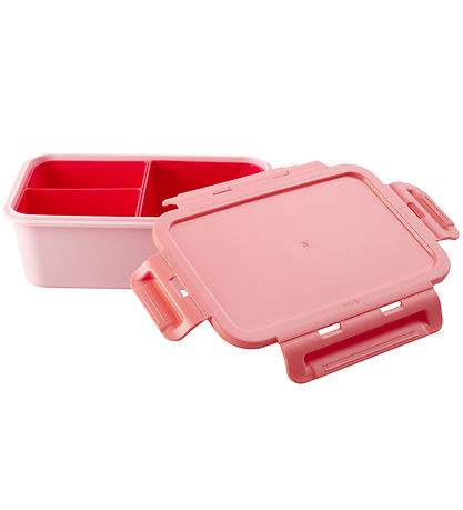 Rice Lunchbox - 3 rooms - 1100 mL - Pink Rice Lunchbox - 3 rooms - 1100 mL - Pink