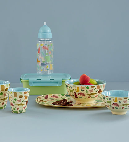 Rice Eväslaatikko - 3 huonetta - 1100 ml - valoisa Vihreä Rice Eväslaatikko - 3 huonetta - 1100 ml - valoisa Vihreä