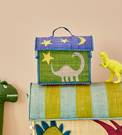 Rice Storage Basket - Extra Little Raffia House - 24x17x22 cm - 