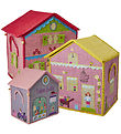 Rice Storage Baskets - Raffia - 3 pcs - 40/36/31 cm - House Rice Storage Baskets - Raffia - 3 pcs - 40/36/31 cm - House