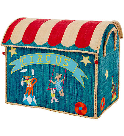 Rice Storage Baskets - Raffia - 3 pcs - 52/45/37 cm - Circus