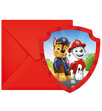 Decorata Party Invitations - 6-Pack - Paw Patrol Rescue Heroes
