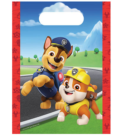 Decorata Party Süßigkeitentüten - 4er-Pack - Paw Patrol Rettungs