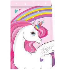Decorata Party Godteriposer - 4-pack - Unicorn Rainbow Farger