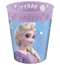 Decorata Party Plastic bekers - 4-pack - 250 ml - Frozen II Wind