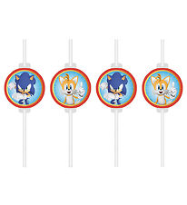 Decorata Party Straws - 4-Pack - Sonic Speed