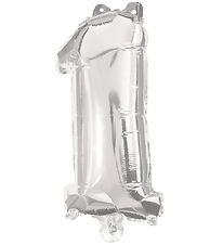 Decorata Party Foil balloon - 85 cm - No 1 - Silver