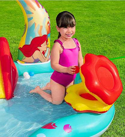 Bestway Poolleikur - 221x193x117 cm - Disney - The Little Mermai