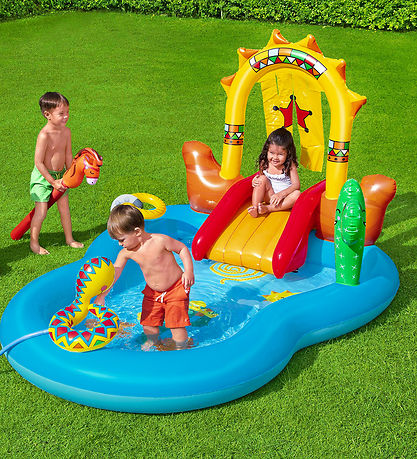 Bestway Kinderzwembad - 264x188x140 cm - Wild West