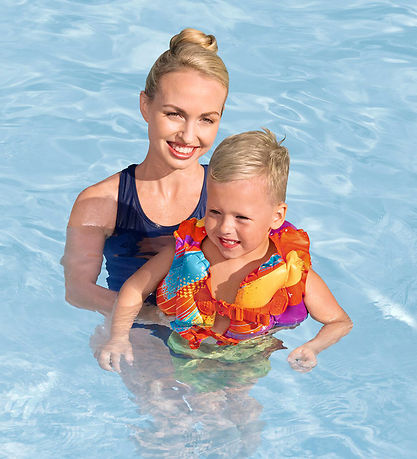 Bestway Swim Vest - 19-30 kg - Colorify - Orange w. Stripes Bestway Swim Vest - 19-30 kg - Colorify - Orange w. Stripes