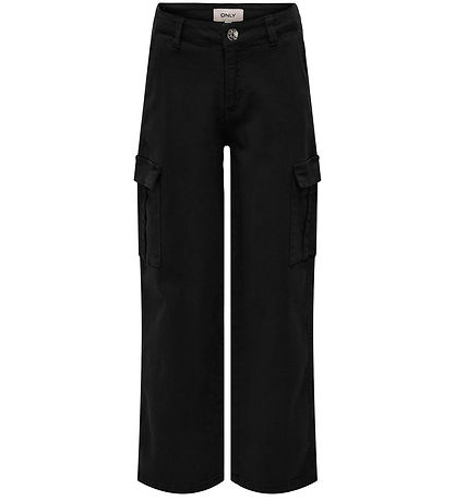 Kids Only Cargo pants - Noos - KogYarrow - Black