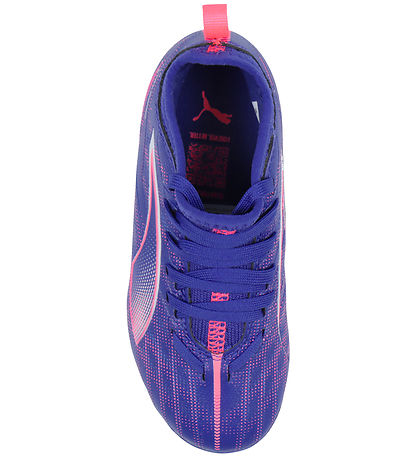 Puma Football Boots - Ultra 5 Match FG/AG Jr - Lapis Lazuli/Whit