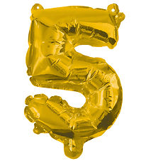 Ballon aluminium Decorata Party - 85 cm - N° 5 - Or Ballon aluminium Decorata Party - 85 cm - N° 5 - Or