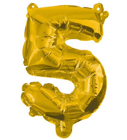 Decorata Party Foil balloon - 85 cm - No 5 - Gold