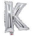 Decorata Party Foil balloon - 35 cm - K - Silver