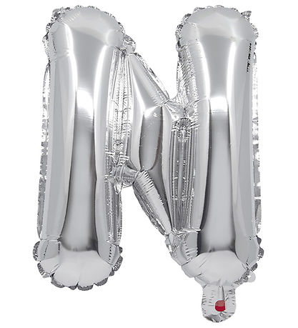 Decorata Party Foil balloon - 34 cm - N - Silver Decorata Party Foil balloon - 34 cm - N - Silver