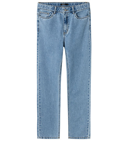 LMTD Jeans - Noos - NlfKizza Dnm Mom Pant - Light Blue Gallaefni