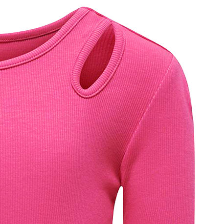 Kids Only Tröja - Rib - KogNessa - Fuchsia Purple