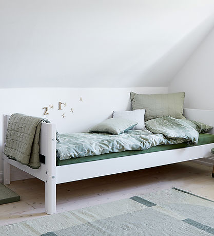 Flexa Enkelsäng - White - 210x101x66,5 cm - Vit