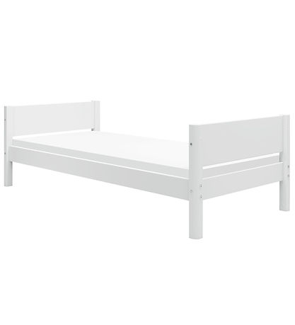 Flexa Enkelsäng - White - 210x101x66,5 cm - Vit