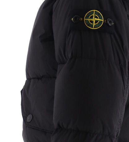 Stone Island Down Jacket - Black