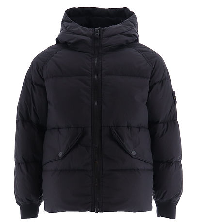 Stone Island Down Jacket - Black