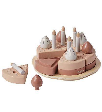 Flexa Birthday cake - Wood - Play - Multi Flexa Birthday cake - Wood - Play - Multi