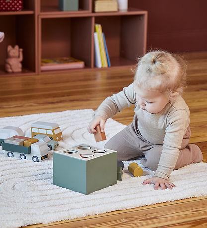 Flexa Plocklåda - Trä - Play - 10 Delar - Multi