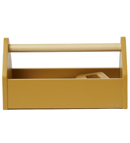 Flexa Gereedschapskist - Hout - Play - 4 Onderdelen - Mustard/Bi Flexa Gereedschapskist - Hout - Play - 4 Onderdelen - Mustard/Bi