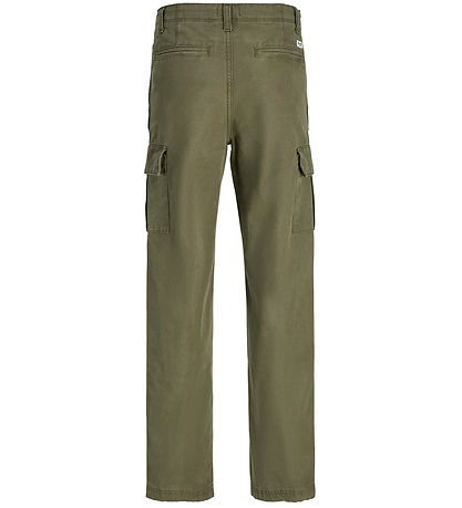 Jack & Jones Byxor - Last - Noos - JPStkane - Olive Natt