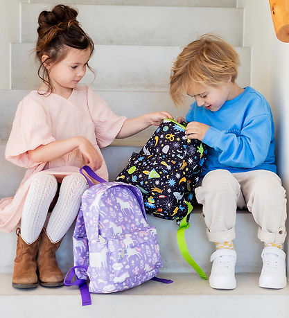 A Little Lovely Company Preschool Backpack - Galaxy