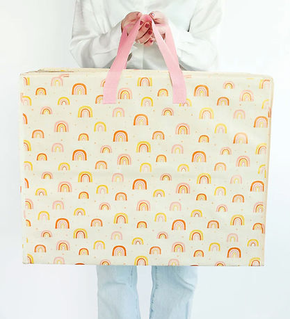 Sac de rangement A Little Lovely Company - 58x26x46 cm - Arcs-en