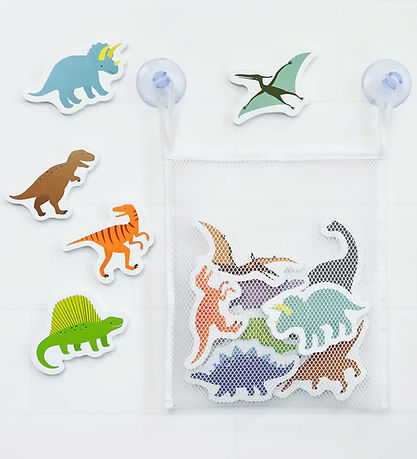 A Little Lovely Company Bath Toy - 14 pcs - Dinosaurs A Little Lovely Company Bath Toy - 14 pcs - Dinosaurs