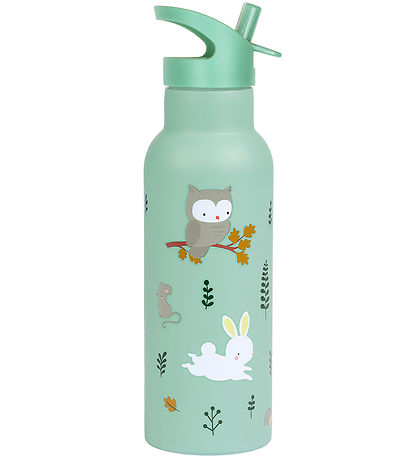 A Little Lovely Company Water Bottle - 500 mL - Forest Friends