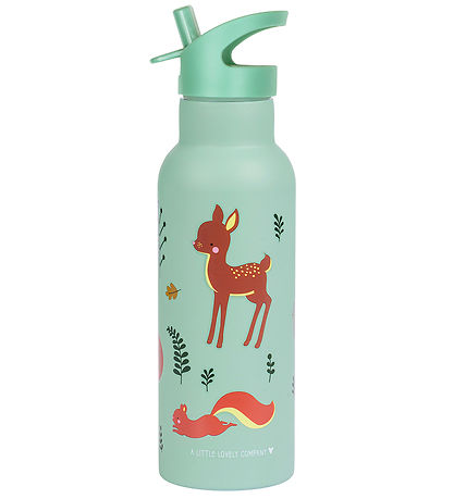 A Little Lovely Company Water Bottle - 500 mL - Forest Friends