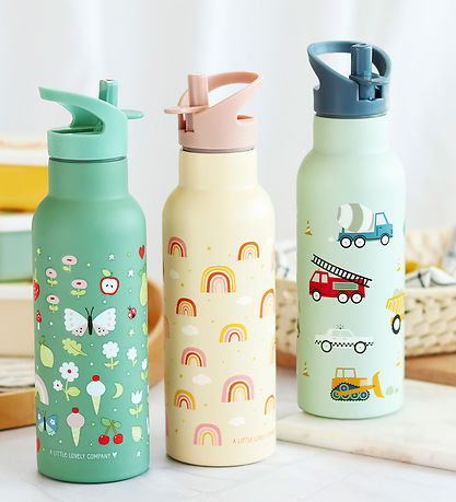 A Little Lovely Company Water Bottle - 500 mL - Joy