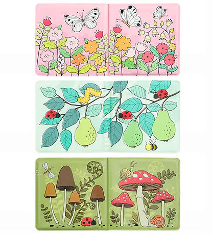 A Little Lovely Company Bath Book - Color changing - Garden Frie